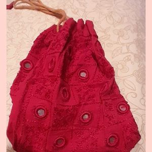 Pink Potely Bag