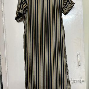 Stripes Kurta-L