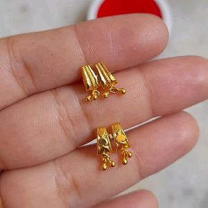 Beautiful New Small Earrings 2 Pairs