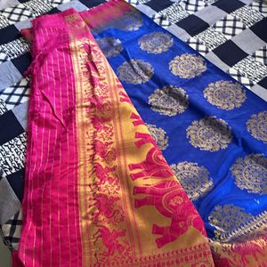 Nevy Blue Saree