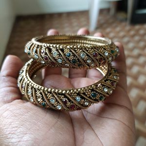 Diamond Studded Kada (Bangles)