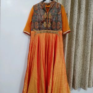 Pure Silk Designer Gown