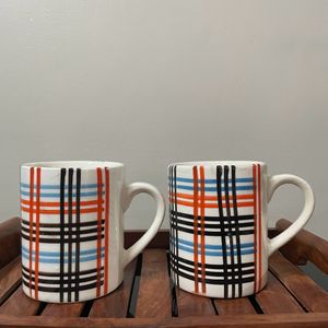 2 CERAMIC MUGS - New