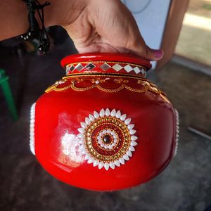 Beautiful Handmade Chari For Pooja