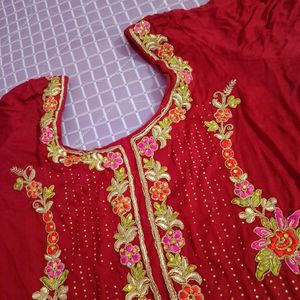 Red Kurta