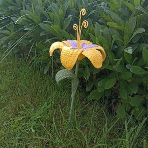 Tangled Crochet Lily Flower 🌼