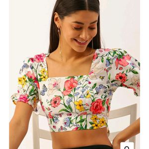 Floral Crop Top