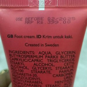 Oriflame Feet Up Cream