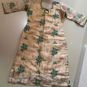 40 Bust Chanderi Kurta