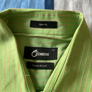 Slim Fir oxemberg office Wear shirt 42 Size