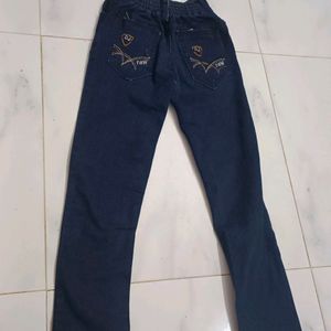 Dark Blue Soft Stretchable Jeans