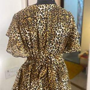 Lepord Print Dress