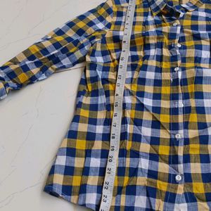 Checked Shirt For Woman