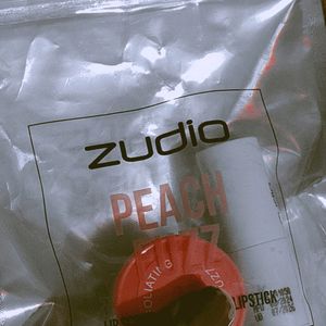 Zudio Lipstick And Lip Scrub Combo