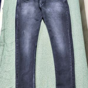 Mens Black Denim Jeans (Size-32 Inches)