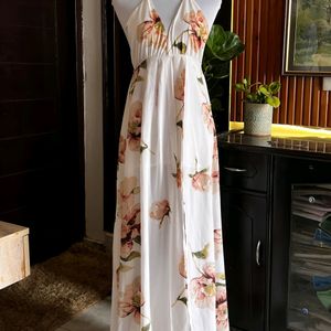 Long Floral Maxi Dress