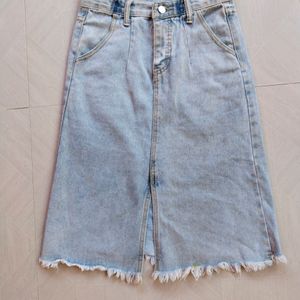 Denim Skirt