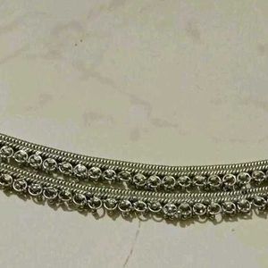 Silver Anklets