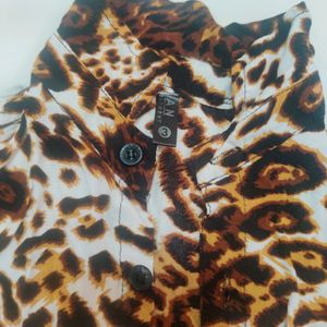 Kids Tiger Print Shirt (2-3 Yrs)