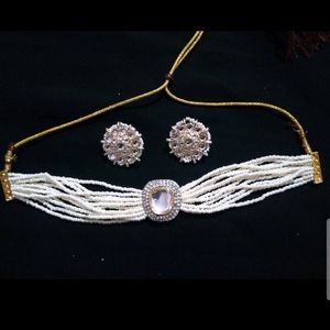 New Pearl Choker Set