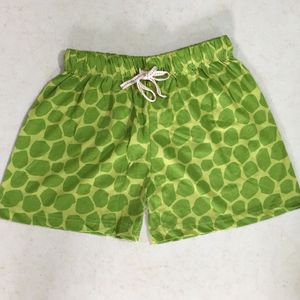 Turtle Green Pajama Shorts