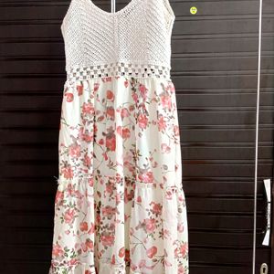 Floral A-Line Dress