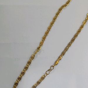 Jalebi Gold Plated Chain