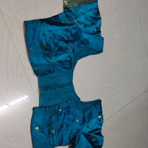 Pure Kanchipuram Silk Saree With Blouse