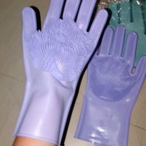 Parir Of 2 Silicon Gloves