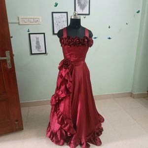 Unique Rose Dress 🌹