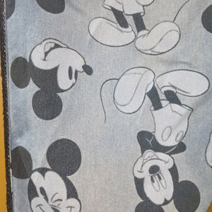 Mickey Mouse Printed Jeans By Disney