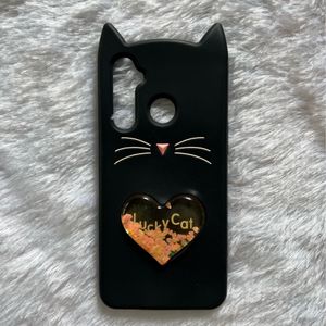 Realme 5pro Black Kitty Case