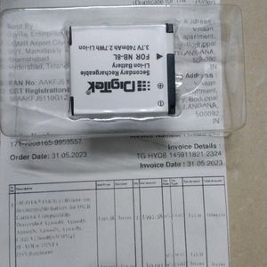 Digitek  NB-8L new Battery For Sale