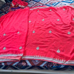 Designer Embroidery Saree