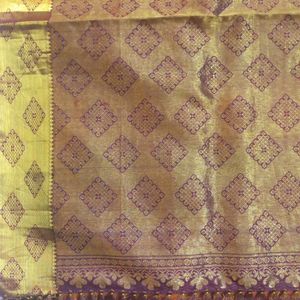 Pure Kanjeevaram/ Kanchipuram Silk Saree