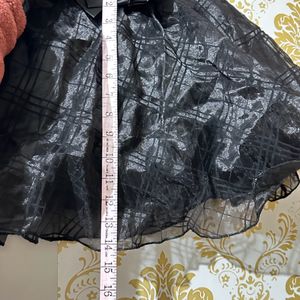 Organza Mini Skirt