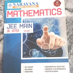 Mathematics JEE MAIN 1ST YEAR BOOK