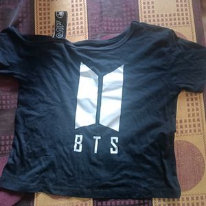 BTS Black Top For Girls