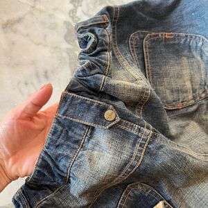 Vintage Washed Denim Jeans (no Defects)