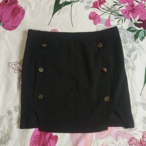 Enticing Black Mini Skirt