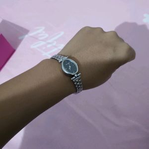 Sonata Women Watch Silver Colour