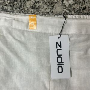 Off White Palazzo Pant With Tag