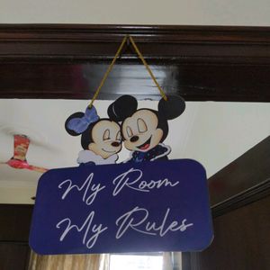 written quote mdf board wall hanging