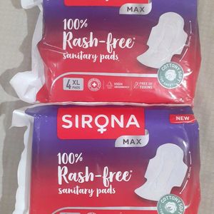 Sirona 100% Rash Free Sanitary Pads