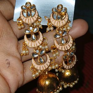 Meenakari Jhumka