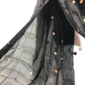 Black Printed Dupatta (Women’s)