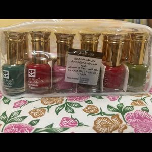 Imported 12 Color Nail Paints From Dubai