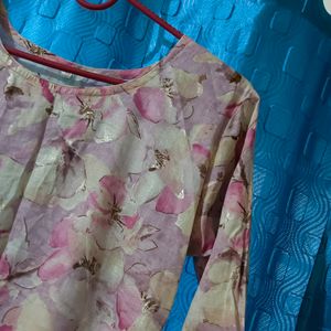 New Floral Printed Kurti