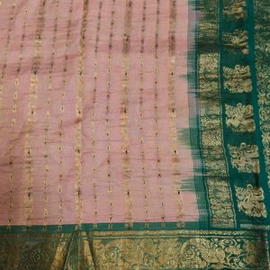 Pure Gadwal Zari Saree