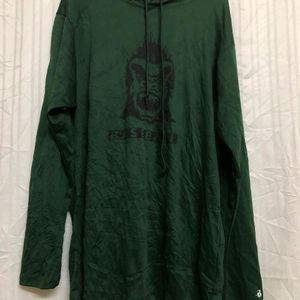 Badger Green Long Sleeve Hoodie